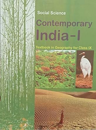 Social Science Contemporary indai-I textbook in Geography for class-IX Latest Edition