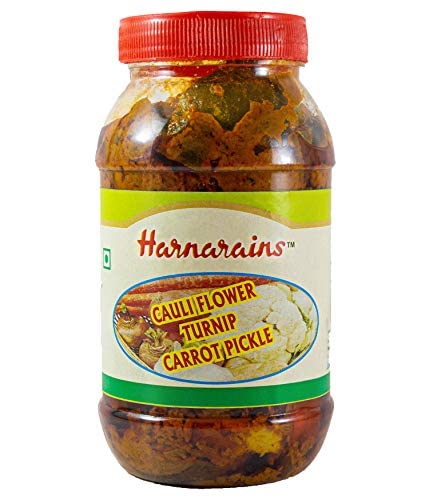 Harnarains Carrot Cauliflower Turnip Pickle 400 gram