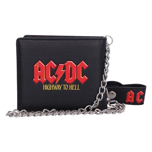 Nemesis Now Unisex's B6608B24 Bi-Fold Wallet, Jet Black, 9.3cm, Jet Black, 9.3cm3