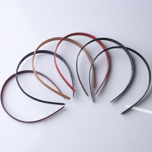 Image of ANNACREATIONS Anna Creations 12 Pc Plastic Hair Bands Girl Women-Multi-Colour (One Size), Multi Color