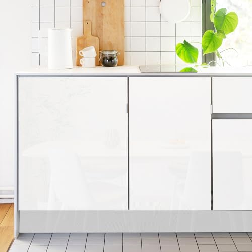 Hode Matt White High Gloss Vinyl Wrap for Furniture, Waterproof Sticky Back Plastic Roll Peel and Stick Self Adhesive Wallpaper, Contact Paper for Kitchen Worktops Vinyl Covering 30cmx3m Hode Matt White High Gloss Vinyl Wrap for Furniture, Waterproof Sticky Back Plastic Roll Peel and Stick Self Adhesive Wallpaper, Contact Paper for Kitchen Worktops Vinyl Covering 30cmx3m