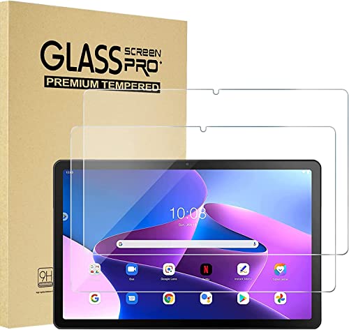 AsWant 2 Piezas Protector Pantalla para Lenovo Tab M10 Plus 3ª Gen 10,6 Pulgadas 2022 (TB-125F/128F), Película ultra clara de vidrio Templado para Lenovo Tab M10 Plus (3ª Generación) 10.6'