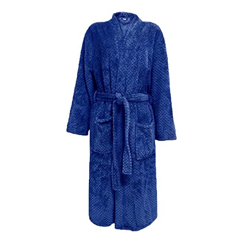 Roupão Adulto Microfibra Flannel Pollo - Appel - Marinho