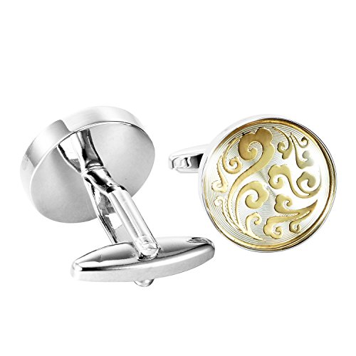Image of Stunning Mens Nautical Knot Stainless Steel Cufflinks