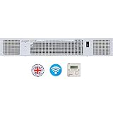 Consort Wireless Electric Plinth heater - 2kW - white or Brushed Stainless steel...