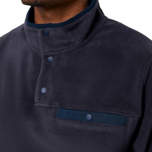 32 Degrees Men’s ¼ Snap Pullover (US, Alpha, XX-Large, Regular, Regular, Blue)3