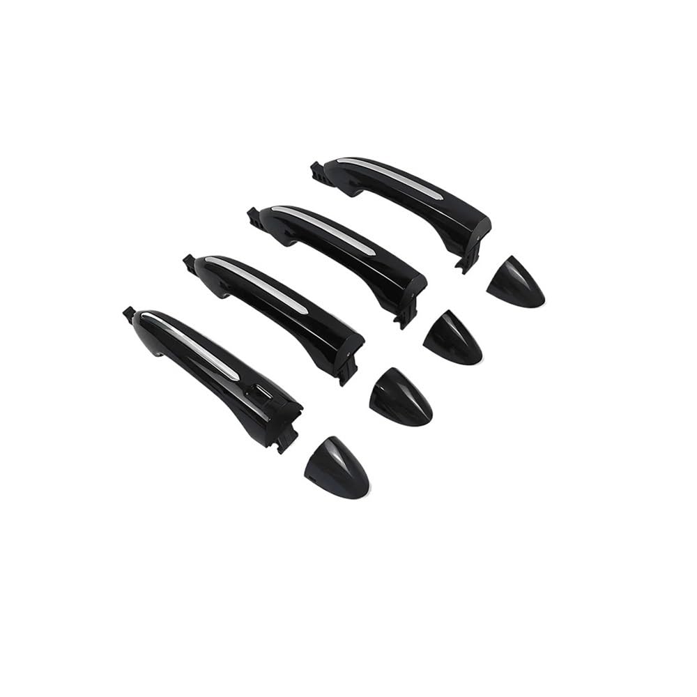 Bikkjbk Color Car Vehicle Door Handle For For Omoda 5 Black Outer Handle Door Auto Outside Exterior Handles
