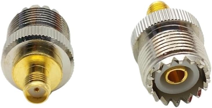 50PCS UHF SO-239 Female Jack to SMA Female/SMA Male RF Adapter Connector(UHF to SMA Male)
