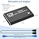 Amtake 4K Video Capture Card, USB 3.0 Capture Card unterstützt 4K HDMI Loop Ausgang und 1080P 60FPS Streaming Video Aufnahme Kompatibel mit Xbox/PS4/Switch/Kamera/PC/OBS