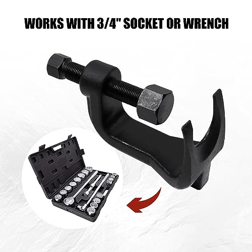 Sporacingrts 25112 Ball Joint Separator, Ball Joint Removal Tool, Adjustable Ball Joint Puller Extending Up to 2 3/8 Inches for Cars Trucks, and SUVs - Thumbnail 5