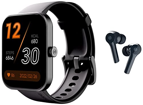 Image of Noise ColorFit Pulse 2: 1.8 inch Biggest Display Smart Watch, 550 NITS Brightness & Buds VS303 Truly Wireless Earbuds with 24 Hour Playtime, Hyper Sync Technology, 13mm Speaker Driver