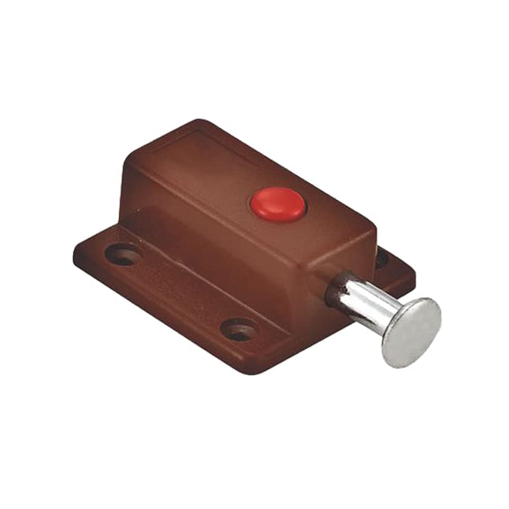 Automatic Latch Bolt Button Release Spring Loaded Plastic Push for Window Door Cabinet Pack of - (10) (B0C2B2L4LR) Amazon Price History, Amazon Price Tracker
