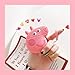 ZAHIUS Silicone Case Compatible for Apple Airpods 1&2 Funny Cover[3D Cartoon Pink Pig Piggy Pattern][Designed for Kids Girl and Boys](Peppa Pig)