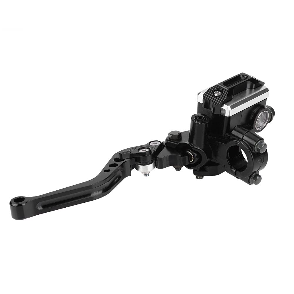 7/8 "22 mm Universal Motocicleta Embrague de freno Cilindro maestro Palancas de depósito Conjunto de depósito de fluido （1 par）