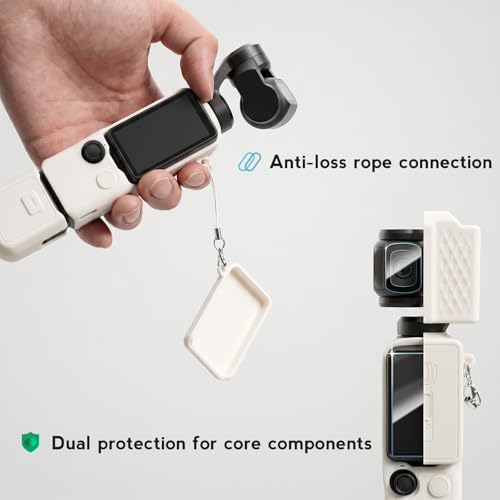 Funda para DJI Osmo Pocket 4 de silicona suave y diseño estético delgado 7