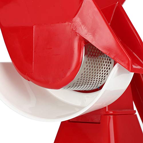 Foto von Manuelle Tomatenpresse, Handkurbel-Lebensmittelsieb, PP- und Edelstahl-Tomatensaucen-Maker Zur Herstellung von Salsa, Marinara, Apfelmus und Entsaften