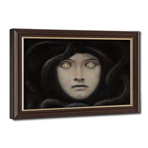Toile Tête de Méduse Franz Von Stuck pour la décoration murale de votre bureau
