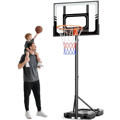 Basketballkorb Outdoor Kinder 107-213 cm, Basketballkörbe mit...