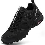 Mufanton Zapatillas de Trail Running para Hombre Z...: Textil interior cómodo y suave,mantenga sus pies secos y cómodos. Estas zapatillas de correr para hombre no solo están a la moda y llenas de vitalidad, sino que también la parte superior elástica y transpirable permite que el empeine se estire y resp...