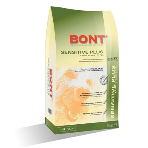 BONT Sensitive Plus Lamm + Kartoffel 1 x 4 kg für futterempfindliche Hunde Trockenfutter