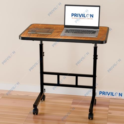 Image of Multi-Purpose Laptop Table, Study Table| Heavy Duty Bed Table| Adjustable for Height, Portable for Office, Work Form Home | DIY Table, Easy to Asembl