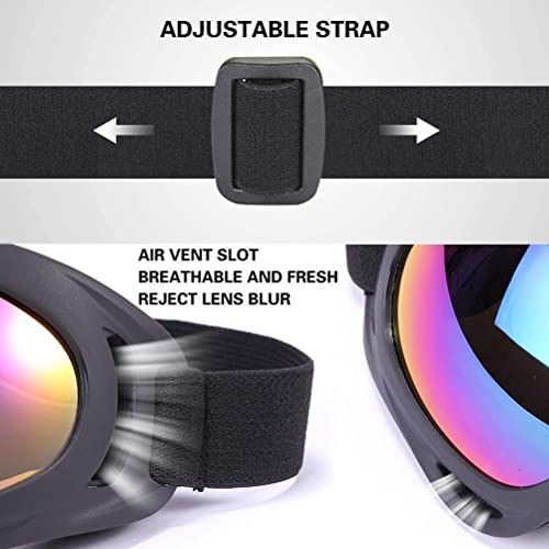 First Choose Anti-Glare Lenses, Ski Goggles, Winter Sport Snowboard Goggles With Uv 400 Protection, Snowboard Goggles For Kids, Boys & Girls, Youth, Men & Women, Helmet, Wind Resistance (Transparent) #TOP7