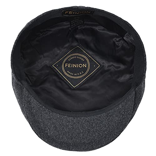 Image of FEINION Men's Wool Tweed Newsboy Ivy Cap Gatsby Golf Flat Hat