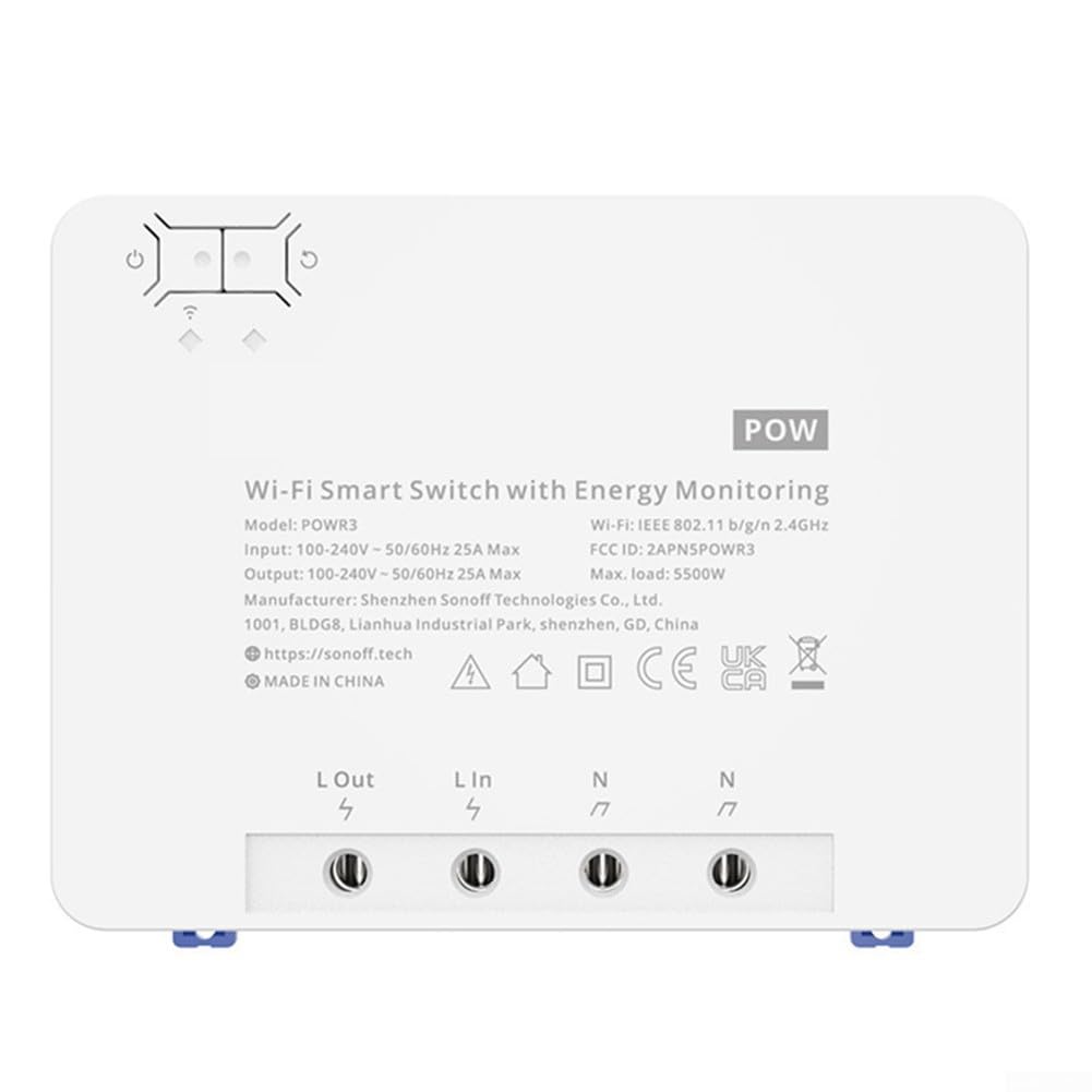 Module de mesure de puissance WiFi 5500W avec protection surcharge