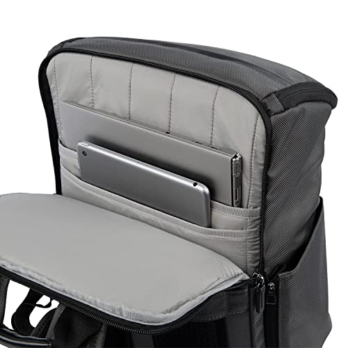 Travelpro Crew Executive Choice 3 Medium Top Load Backpack Fits Up To 15.6 Laptops And Tablets, Usb A And C Ports, Men And Women, Titanium Grey #TOP5