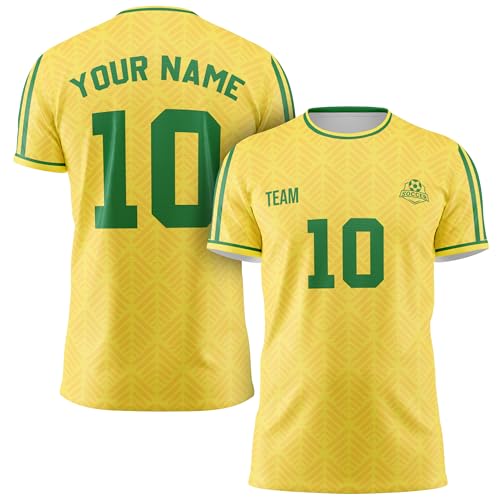 Custom 2026 Soccer Jersey Personalized Team Name Number World Football Shirt with Logo - Customized National Country Designs for Men Women Youth Kids Boys, Gift for Sports Teams Fans Game Day Outfit