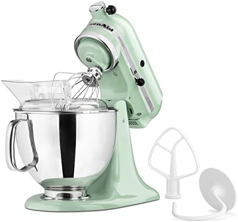 KitchenAid Artisan Series 5 Quart Tilt Head Stand Mixer with Pouring Shield KSM150PS, Pistachio - 1