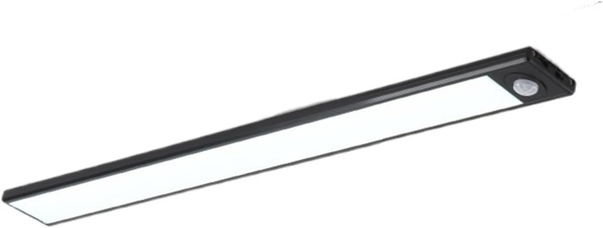 MeLphi Ultra-Thin Human Body Induction Cabinet lamp Wine Cabinet Wardrobe Shoe Cabinet Corridor lamp USB Rechargeable Wireless Magnetic LED Light Strip (Color : Warm Light 3000K, Size : 400mm -2W)