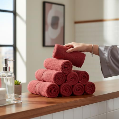 Serviettes 100% coton grand teint absolu haute résistance - 4