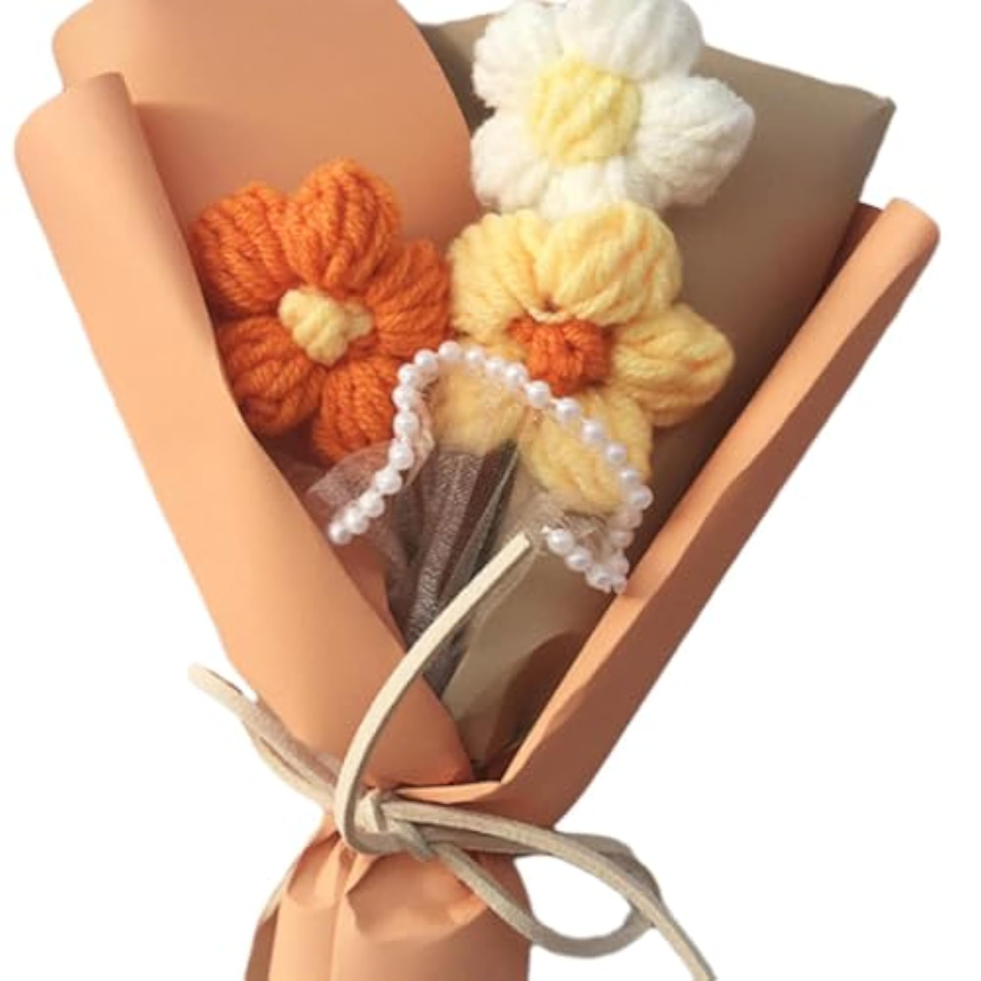 Handmade Knitted Bouquet Celebration Decoration
