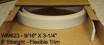 Flexible Moulding - Flexible Cove Moulding - WM093-3/4 X 3/4 - 8' Length - Flexible Trim