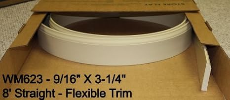 Flexible Moulding - Flexible Cove Moulding - WM093-3/4 X 3/4 - 8' Length - Flexible Trim