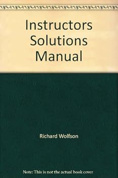 Paperback Instructor's Solutions Manual (Physics for Scientists and Engineers) Book
