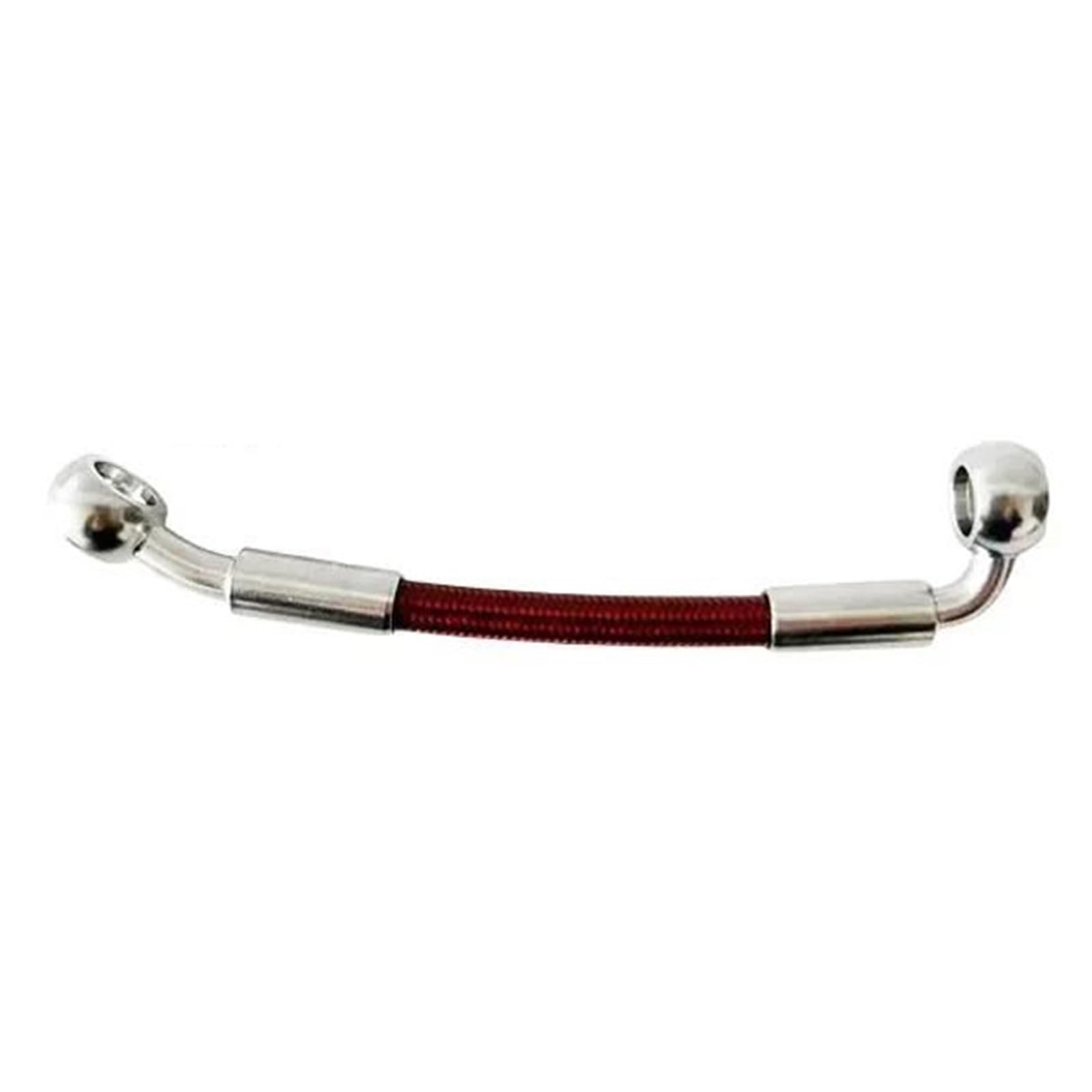 Hydraulic Brake Hose 10cm-500cm Universal Motorcycle 28°-90° Hydraulic Brake Hose Clutch Line Oil Pipe Accessories 10mm Banjo(50CM)