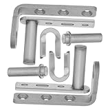 Montage rapide : conçues pour une efficacité , les charnières de porte à rebond en acier inoxydable incluent toute la quincaillerie de montage nécessaire pour une installation facile sur une variété de portes et d’armoires. charnières invisibles en acier inoxydable. charnière pour portes battantes de type café