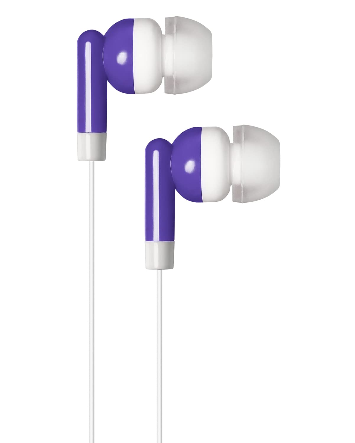 Auricolari per bambini, confezione da 50 pezzi, multicolori, usa e getta all'ingrosso, confezionati singolarmente per scuole, aule, studenti, biblioteche, ospedali, regali (50 misti)