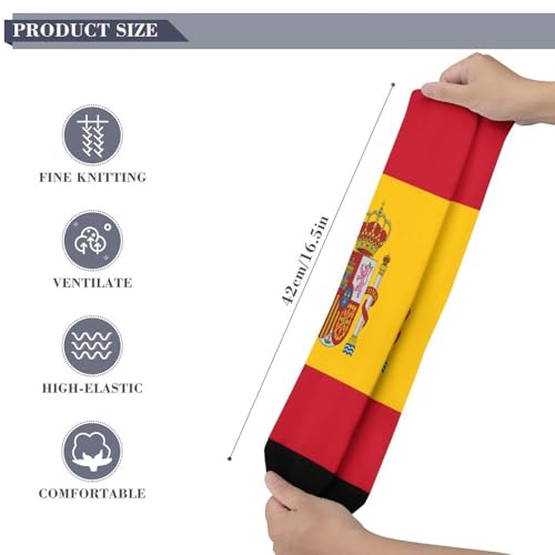 Women's Sport Baseball Compression Socks, Athletic Dress Decor Socks4