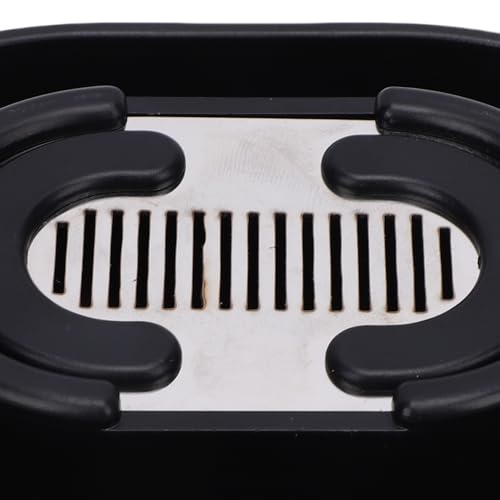Yosoo Shaver Rinser, Manual Push Type Cleaner with Water Jet Technology for All Shavers, Extends Shaver Life Black