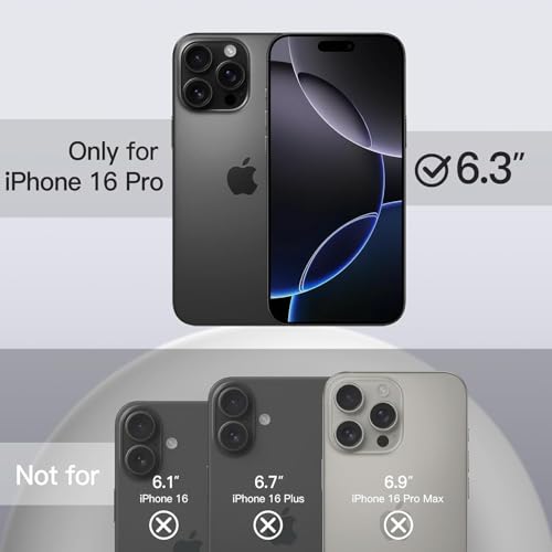 Image of DIZORO Square Microfiber Candy Case Compatible for iPhone 16 Pro Shockproof Slim Back Cover Liquid Silicone Case - Blue