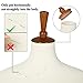 SONGMICS Female Mannequin Torso Body Form with Tripod Stand, Small 2-4 Size, 33