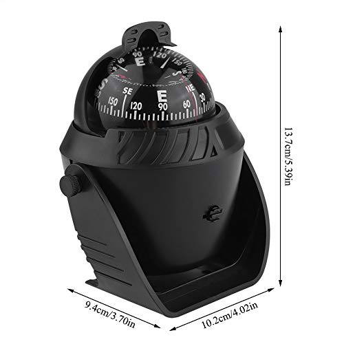 Brújula portátil para auto y barco Keenso miniatura 3