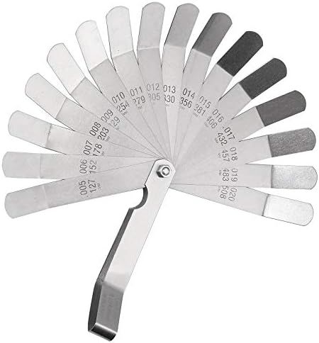 Spurtar 32 Blade Steel Feeler Gauge - Accurate Gap Italy - Foto 14