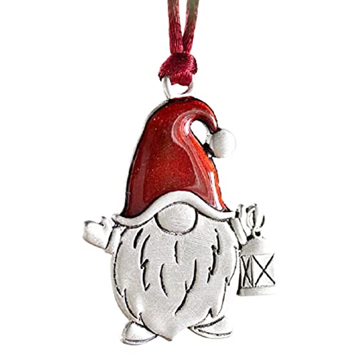 Ornements à Suspendre pour Sapin de Noël, Alliage Impression Unilatérale Ornements de Vacances Décoration Cadeau Unique pour L'étoile de Noël Fêtes de Noël Décoration D'intérieur (Santa Clauss) Cover