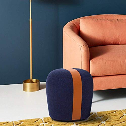 Sofá taburete multifuncional MU reposapiés minimalista creativo portátil de madera 5