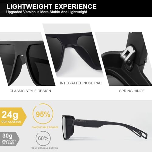 Polarized Sunglasses for Mens and Womens, Sun glasses for Driving Cycling Fishing3
