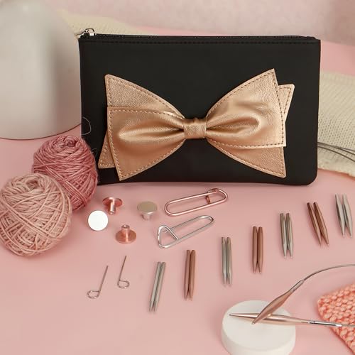 KnitPro coffret aiguilles circulaires interchangeables de précision avec accessoires de finition